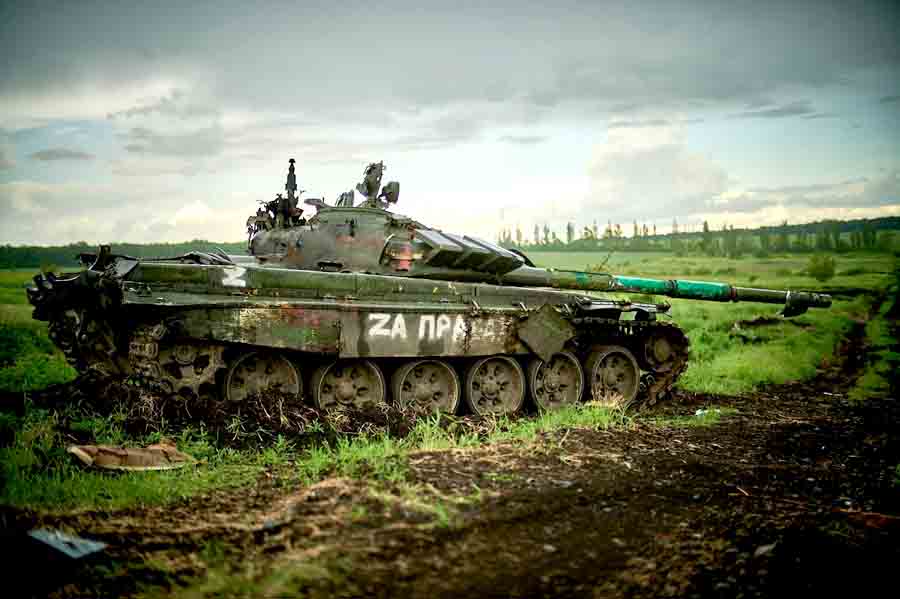 В Берлине установят российский танк, подбитый в Украине