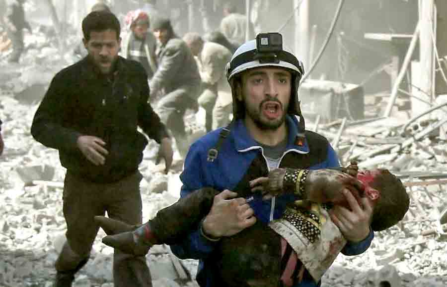 В Сирии обстреляны кассетными бомбами лагеря беженцев