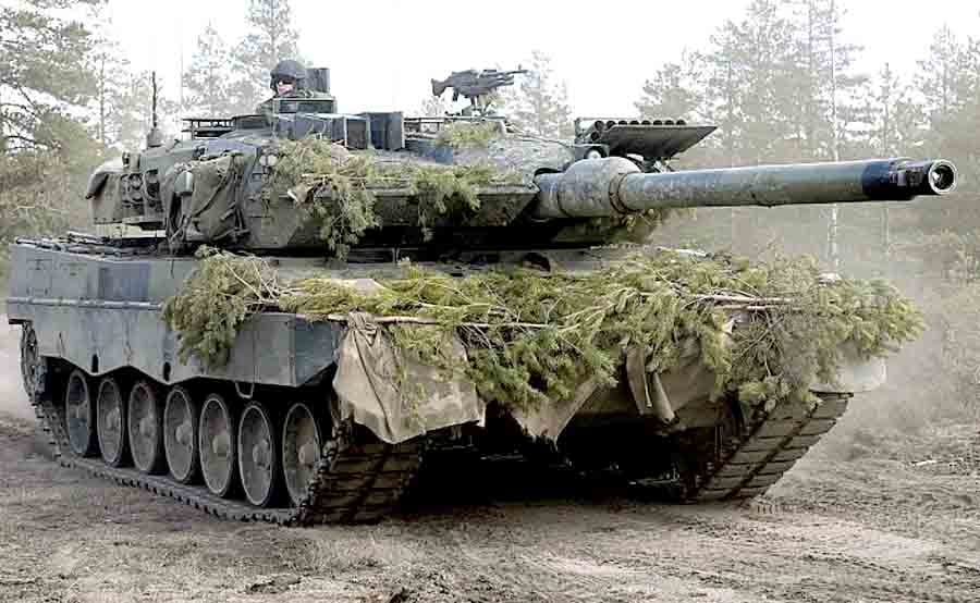 Украинские «Леопарды» начали ремонтировать в Польше
