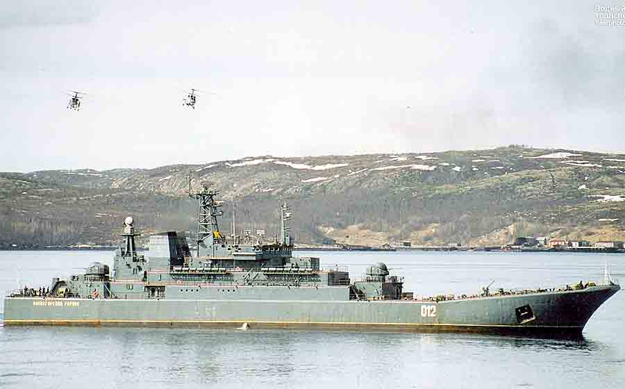 Жертва морских дронов БДК «Оленегорский горняк» ВМФ России