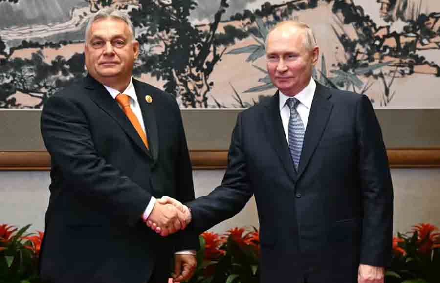 Европейские лидеры возмущены встречей Орбана с Путиным