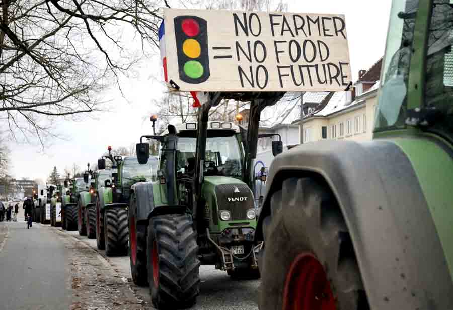 Фермеры Германии блокируют дороги